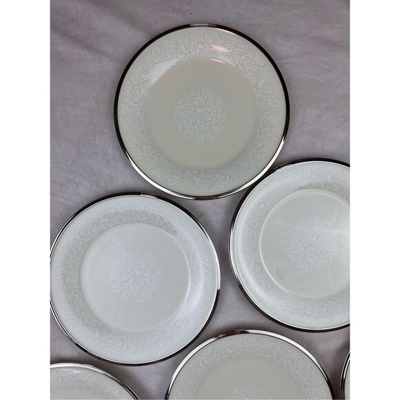 Lenox Moonspun Salad Plates Set of 8 - Picture 4 of 6